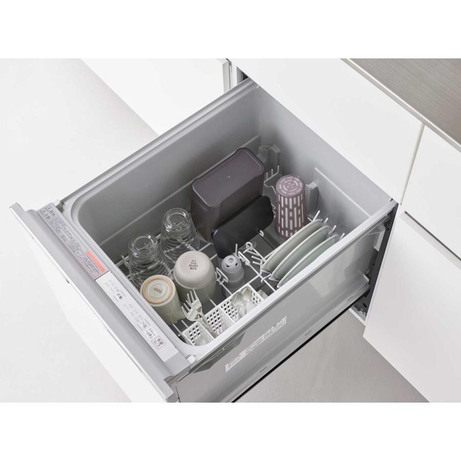 冷水ポット tower タワー 棚に入れられる冷水筒 1L 冷蔵庫 フィルター付き スリム 低め 冷水筒 麦茶ポット 山崎実業 正規品 1691 ブラック | tower | 06