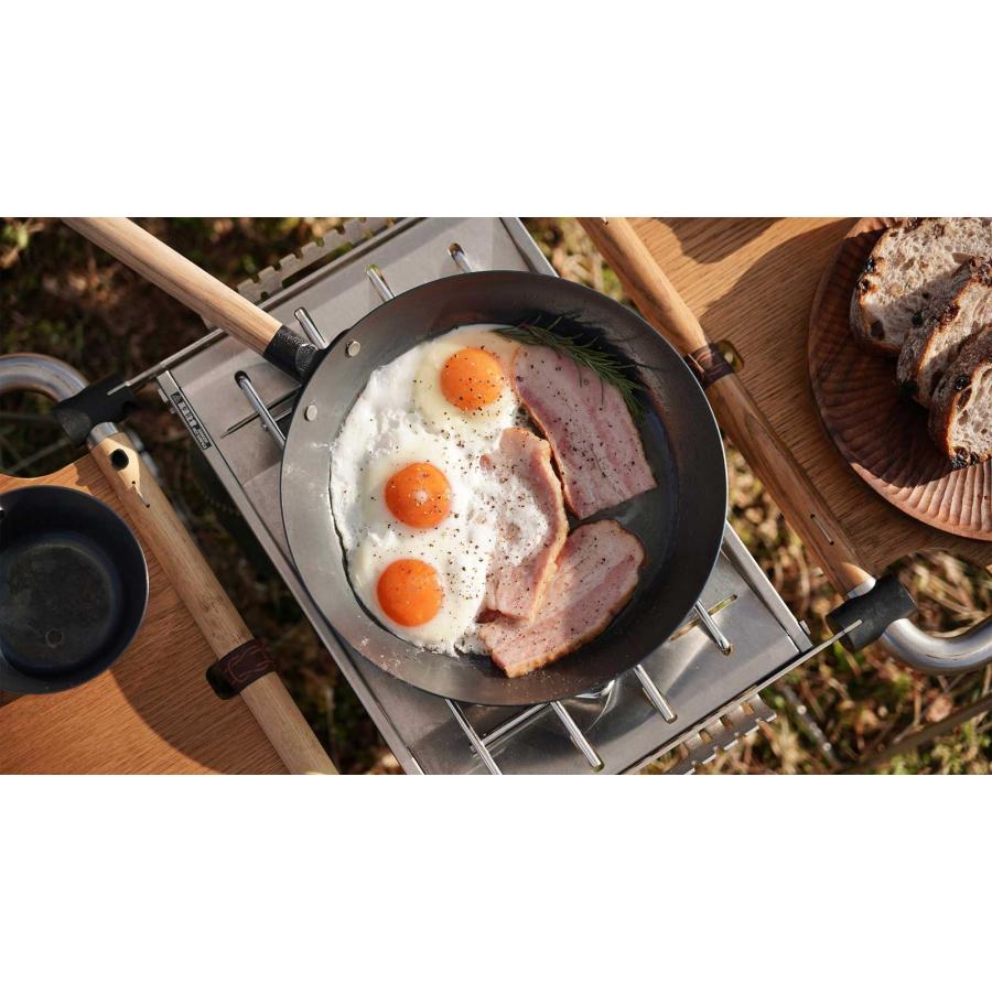 鉄フライパン Like-it ライクイット オーブンでも使える鉄フライパン26cm スタンド付き ナチュラル 日本製 ガス火・IH対応 正規品 ナチュラル |  | 02