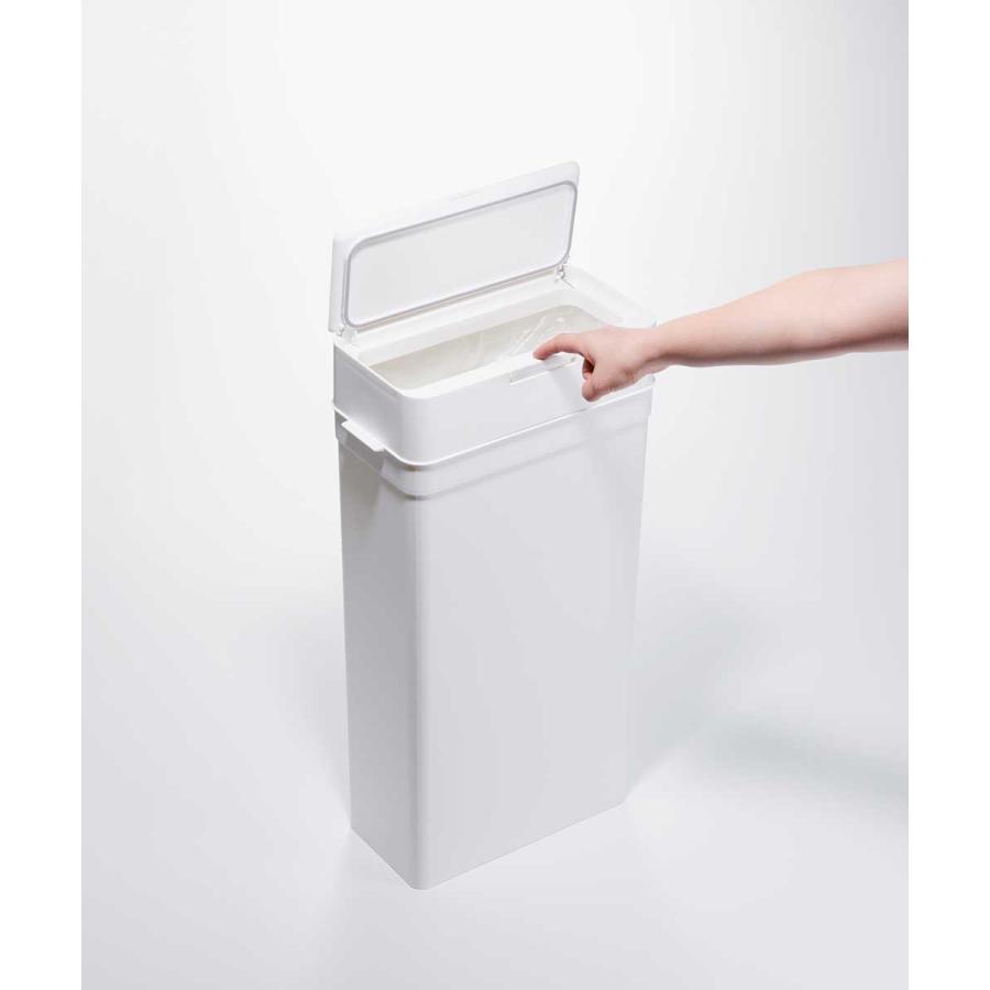 密封ゴミ箱 Like-it ライクイット シールズ25 密閉ダストボックス 25リットル スリムタイプ 防臭 日本製 キッチン用ゴミ箱 正規品 ホワイト |  | 07