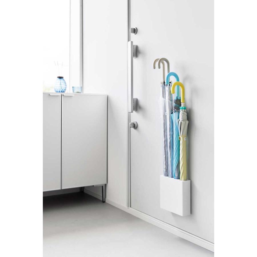 傘立て smart スマート マグネットアンブレラホルダー 4連 壁付け 壁掛け 傘たて 傘スタンド 山崎実業 正規品 10056 ホワイト |  | 04