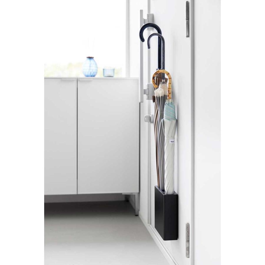 傘立て smart スマート マグネットアンブレラホルダー 4連 壁付け 壁掛け 傘たて 傘スタンド 山崎実業 正規品 10057 ブラック |  | 05