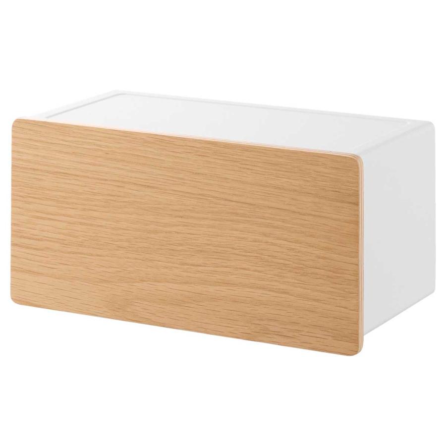 ペーパータオルホルダー RIN リン ウォールペーパータオルディスペンサー 石こうボード壁対応 ペーパータオルケース 山崎実業 10115 ナチュラル |  | 01