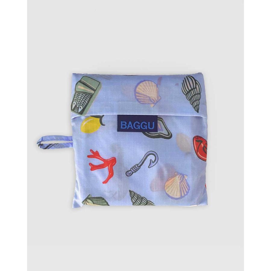 エコバッグ BAGGU バグゥ 2025新作夏 スタンダードバグゥ バグ− ポーチ付き レジ袋型 大きめ 折りたたみ バグー 正規品 シーチャーム | BAGGU | 02