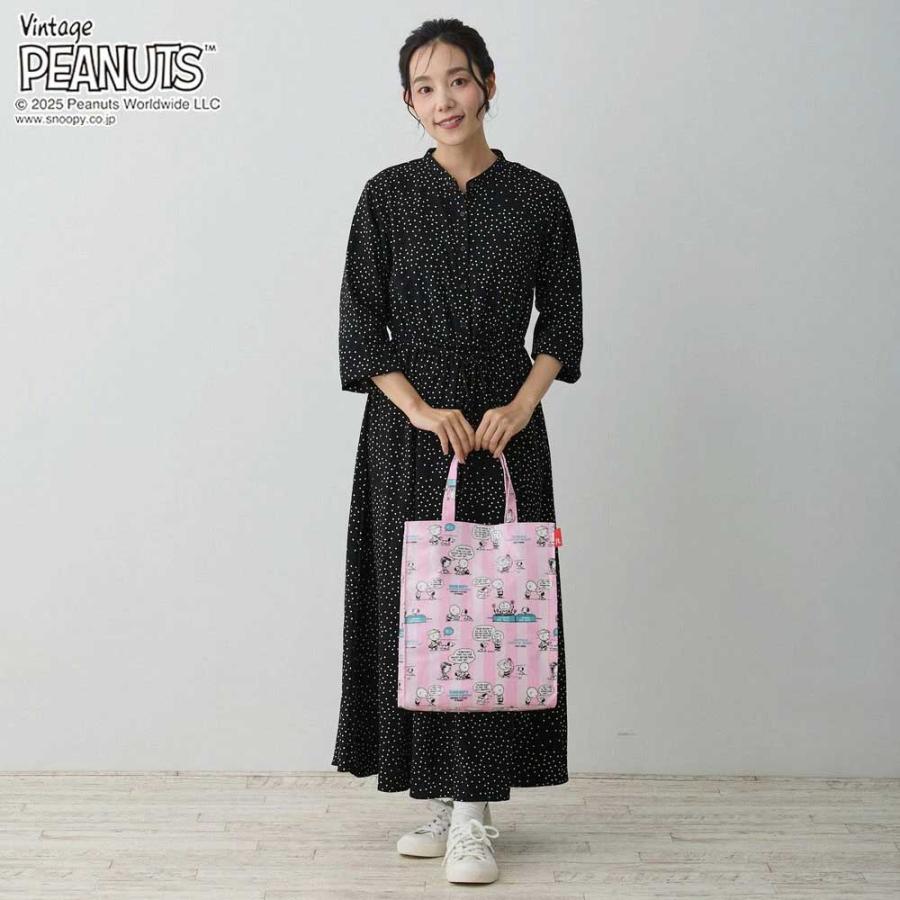 スヌーピーバッグ ROOTOTE ルートート IP.A4アーキャトル.ラミネート.ピーナッツ-0L レッスンバッグ スヌーピーグッズ トートバッグ 正規品 ジョー・クール | ROOTOTE | 04