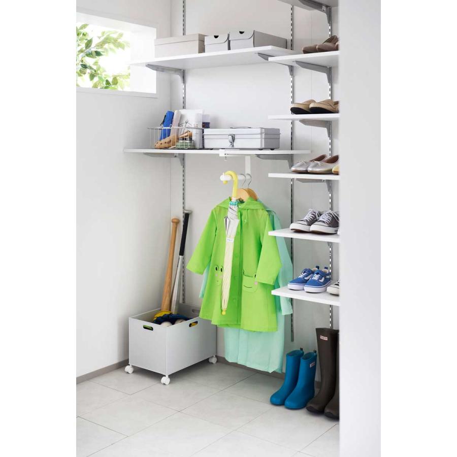 傘立て tower タワー 下駄箱中ハンギング傘立て 省スペース設置 スリムタイプ 傘たて 傘スタンド 山崎実業 正規品 10080 ホワイト | tower | 03