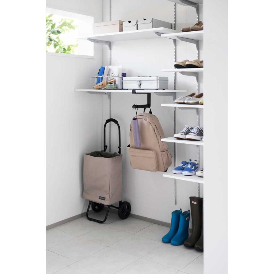 傘立て tower タワー 下駄箱中ハンギング傘立て 省スペース設置 スリムタイプ 傘たて 傘スタンド 山崎実業 正規品 10081 ブラック | tower | 04