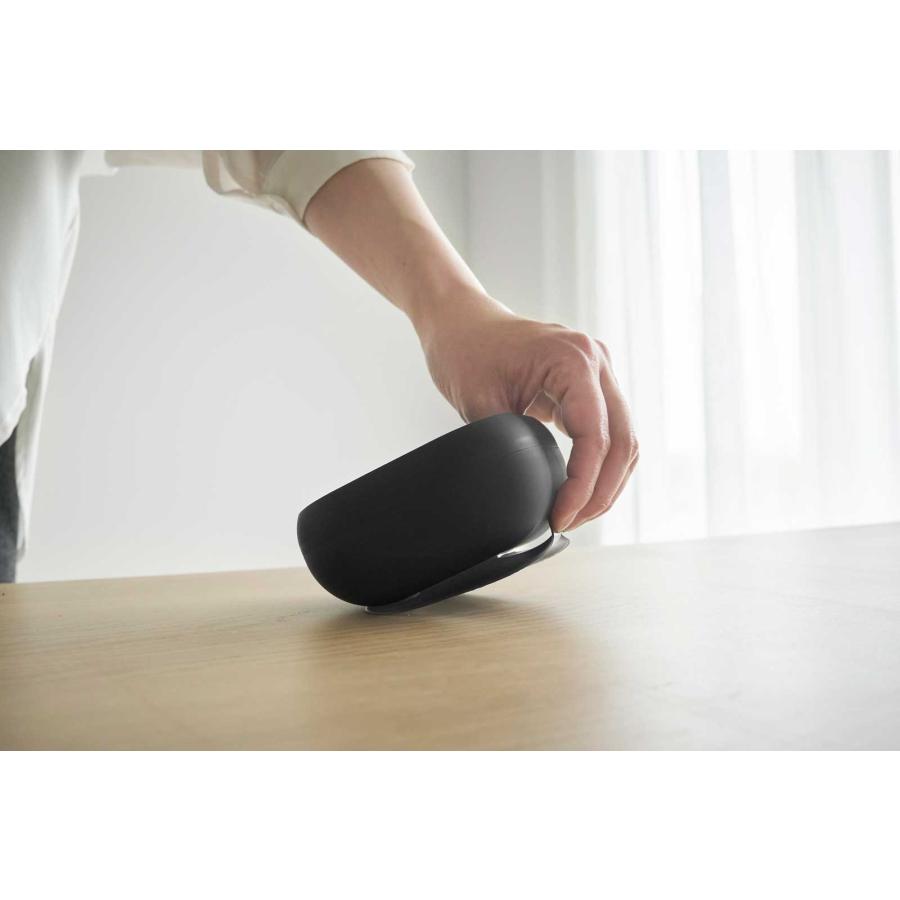 ベビー食器 tower タワー 吸盤付きシリコーンベビーフードボウル シリコン製 赤ちゃん 乳幼児 山崎実業 正規品 10048 ブラック | tower | 05