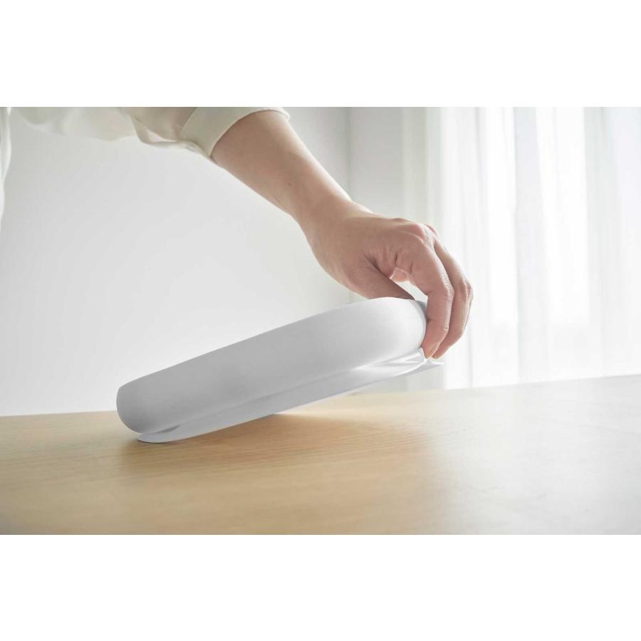 ベビー食器 tower タワー 吸盤付きシリコーンベビーフードトレー シリコン製 赤ちゃん 乳幼児 山崎実業 正規品 10049 ホワイト | tower | 06