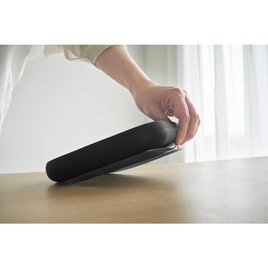 ベビー食器 tower タワー 吸盤付きシリコーンベビーフードトレー シリコン製 赤ちゃん 乳幼児 山崎実業 正規品 10050 ブラック | tower | 06