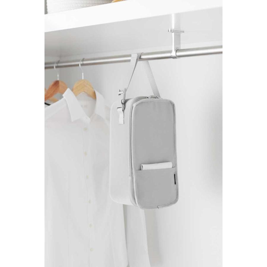 衣類ハンディースチーマー収納 tower タワー スチームアイロン収納ケース 衣類スチーマー収納置 ハンディースチーマー収納 山崎実業 正規品 10137 ライトグレー | tower | 06