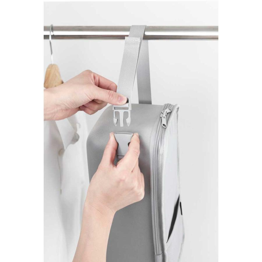 衣類ハンディースチーマー収納 tower タワー スチームアイロン収納ケース 衣類スチーマー収納置 ハンディースチーマー収納 山崎実業 正規品 10137 ライトグレー | tower | 07