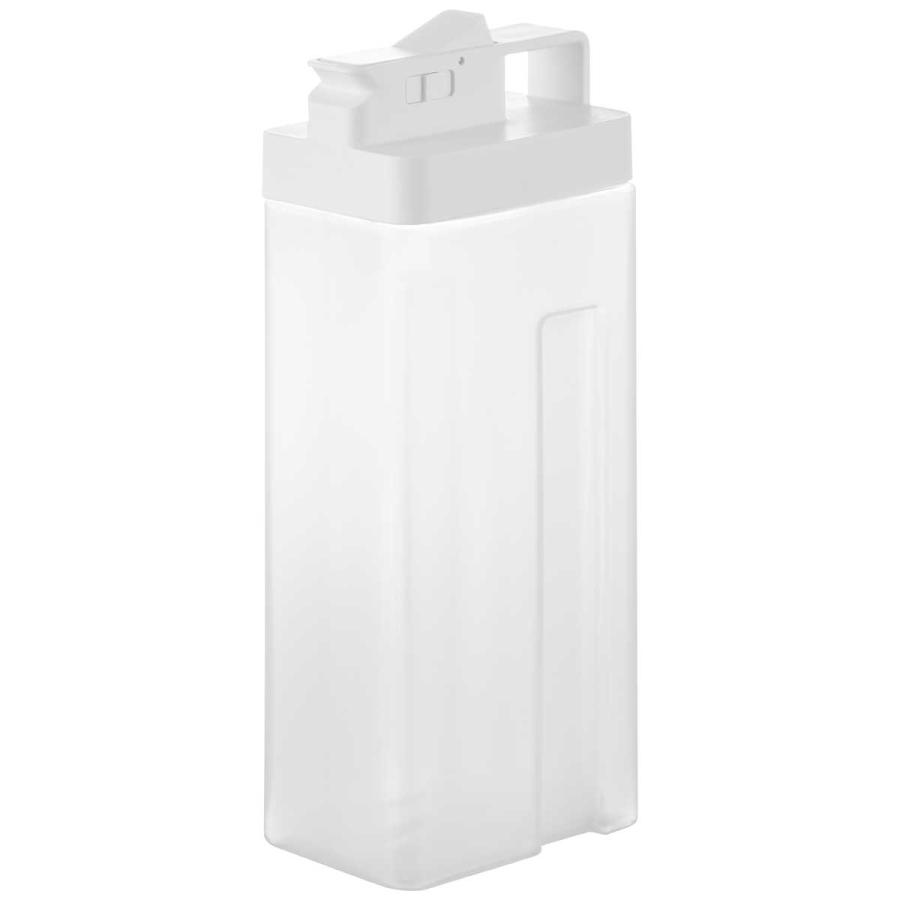 冷水ポット tower タワー 倒して置けてそのまま注げる冷水筒 2.2L 大容量 ドアポケット対応 スリム 冷水筒 麦茶ポット 山崎実業 正規品 10029 ホワイト | tower | 01