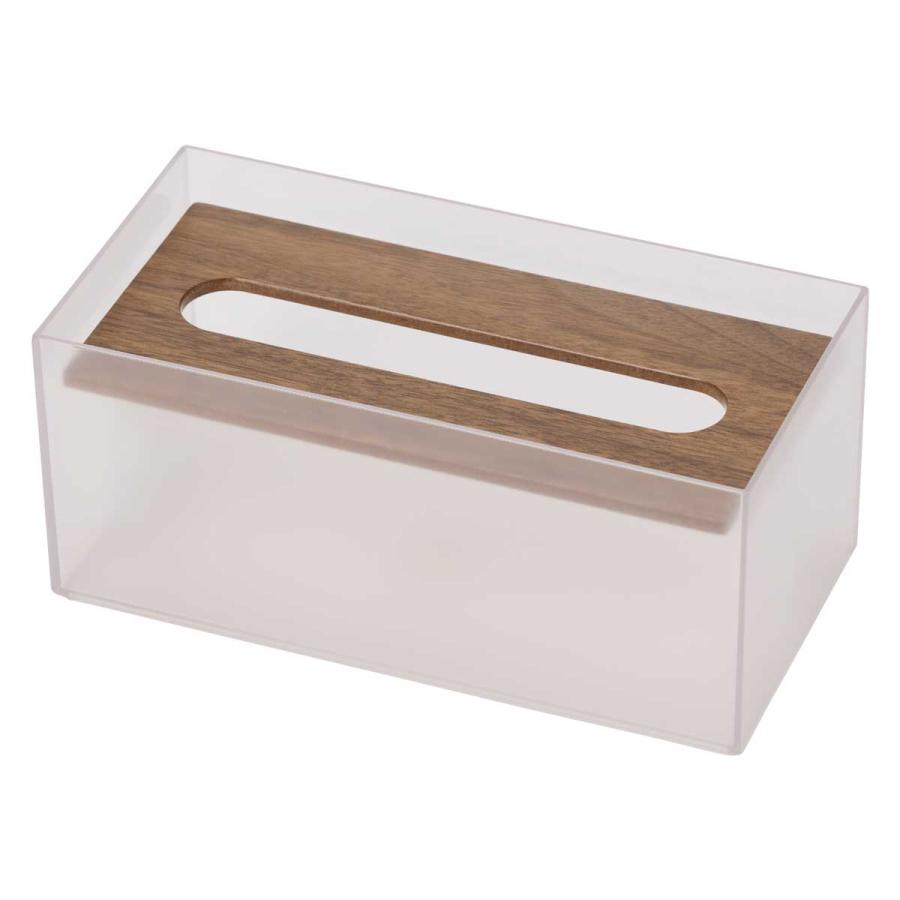 ティッシュケース Like-it ライクイット ティッシュボックス リバーシブル木蓋 日本製 天然木 軽量 シンプル ティッシュカバー 正規品 クリア |  | 03