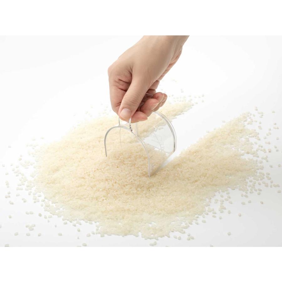 米びつ Like-it ライクイット フタ付きストックケース 米びつ インナーセット 日本製 計量カップ付き おしゃれ 収納ストッカー 正規品 グレー |  | 08