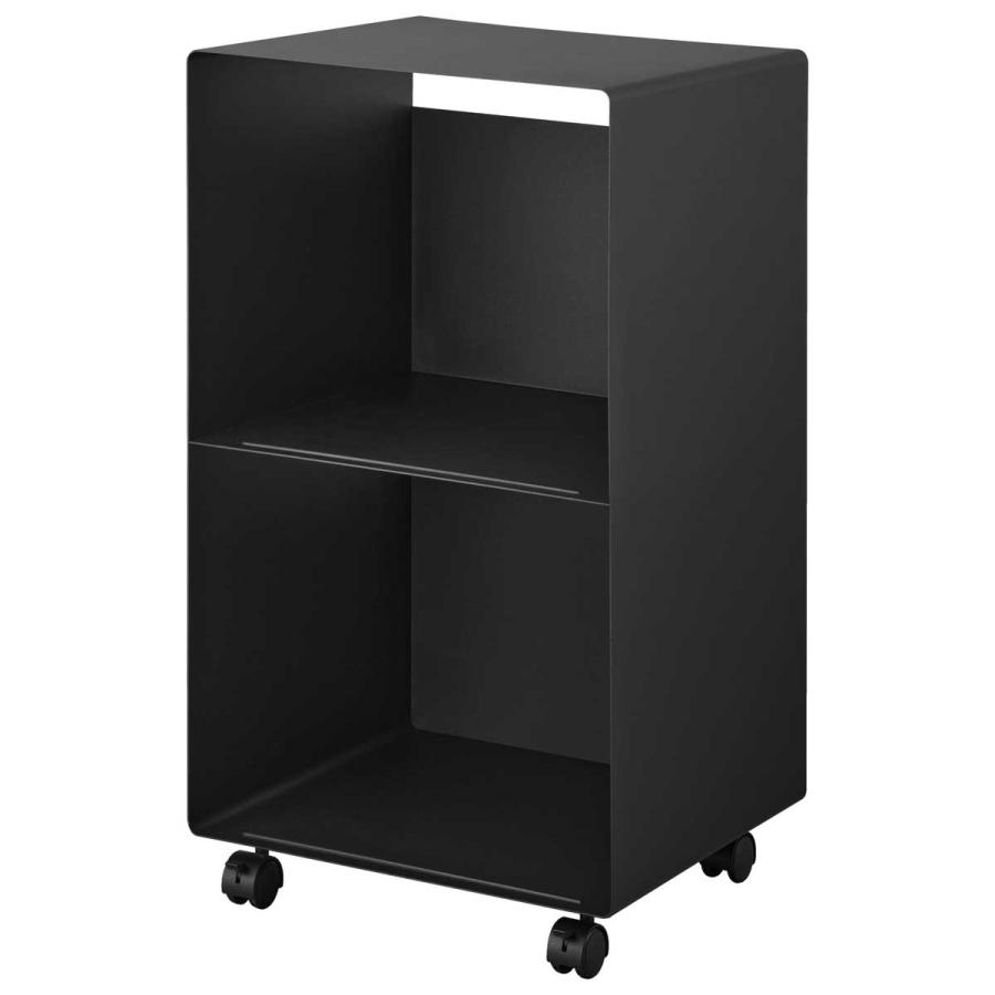 レコード収納 tower タワー レコードラック キャスター付き 2段