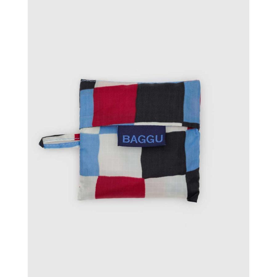 2025新作 エコバッグ BAGGU バグゥ 2025FA ベビーバグゥ バグー 収納ポーチ レジ袋型 小さめ 折りたたみ バグー 正規品 ペイントチェック | BAGGU | 02