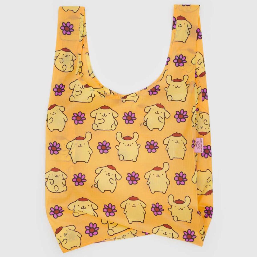 2025新作 エコバッグ BAGGU バグゥ 2025FA スタンダードバグゥ バグ− サンリオ バグー 正規品 Pompompurin ポムポムプリン | BAGGU