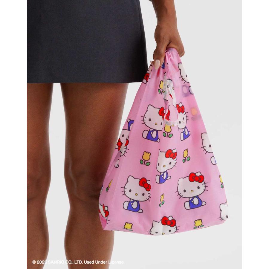 2025新作 エコバッグ BAGGU バグゥ 2025FA ベビーバグゥ バグー サンリオ バグー 正規品 Hello Kitty Pink ハローキティ ピンク | BAGGU | 01