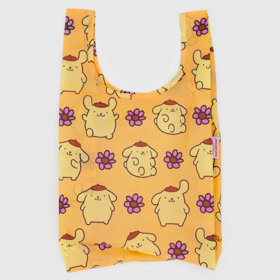 2025新作 エコバッグ BAGGU バグゥ 2025FA ベビーバグゥ バグー サンリオ バグー 正規品 Pompompurin ポムポムプリン | BAGGU