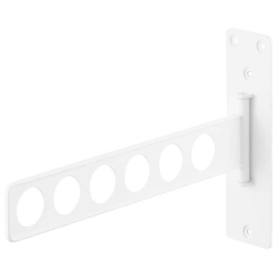 衣類ハンガー tower タワー ウォール衣類ハンガー 石こうボード壁対応 洗濯 物干し 室内干し ハンガーラック 山崎実業 正規品 10100 ホワイト | tower | 01