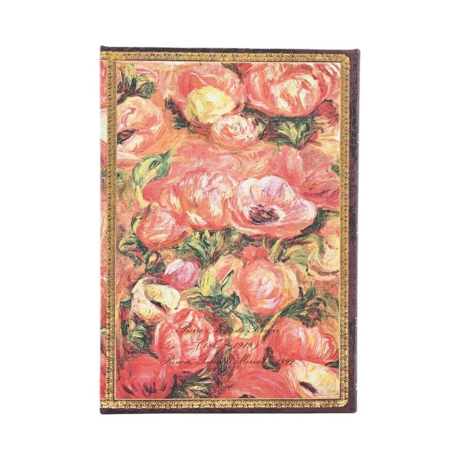 スケジュール帳 paperblanks ペーパーブランクス MIDI ハードカバー 2026年版 ダイアリー 日本語版 手帳 正規品 ルノワールからモリゾへの書簡（1892） | paperblanks | 02