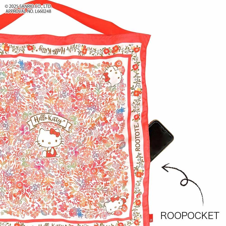 2025新作 ハローキティバッグ ROOTOTE ルートート IP.タブロー50.ハローキティ-A サンリオ コラボ エコバッグ トートバッグ キティちゃん ゾディアックサイン | ROOTOTE | 05