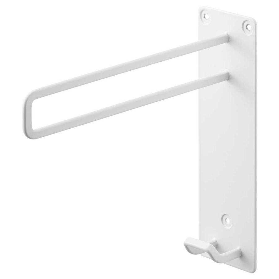 ハンガーフック tower タワー 壁付けちょい干しハンガー 壁付け 壁掛け スリム コンパクト 室内干し 山崎実業 正規品 10387 ホワイト | tower | 01