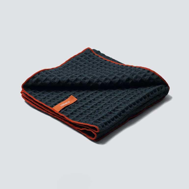 水切りマット ideaco イデアコ WAFFLE Kitchen Cloth 大判 吸水力 TEIJIN ミクロスター ティータオル 吸水マット 正規品 ブリック | 