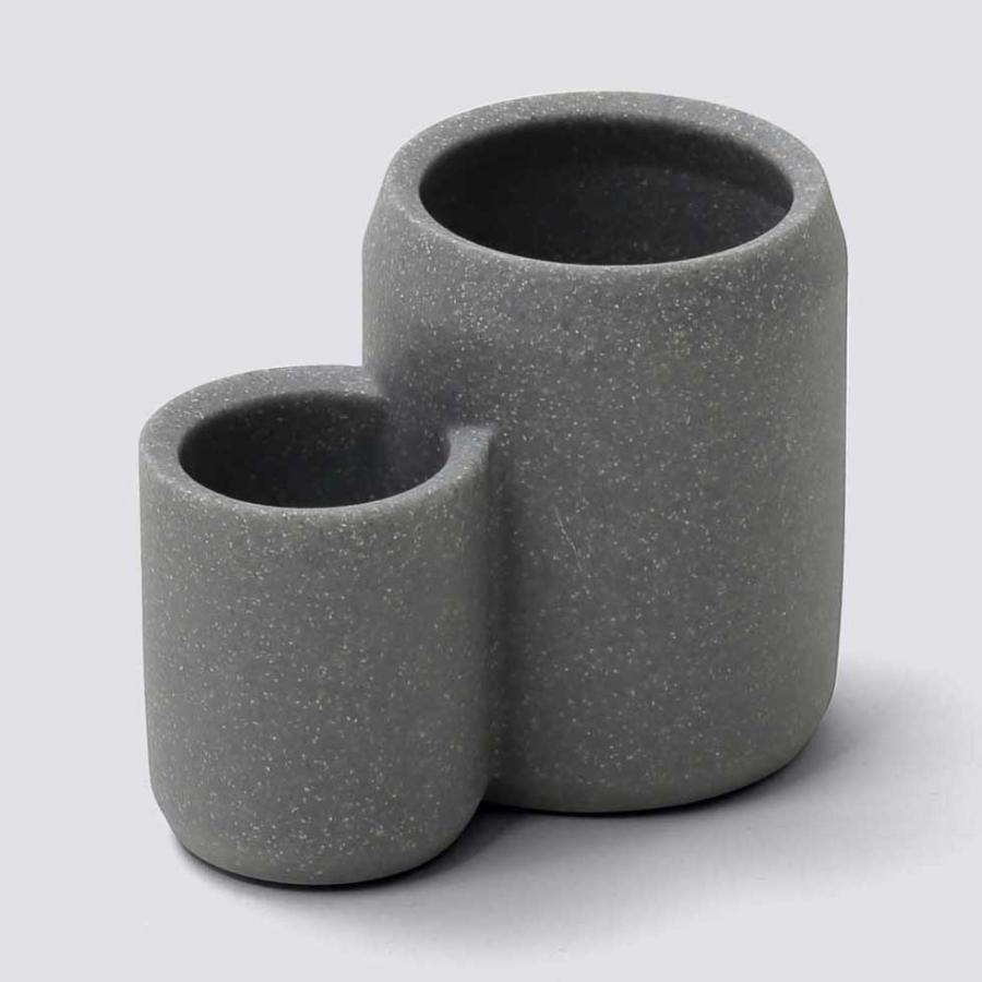 キッチンツールスタンド ideaco イデアコ Tool Stand COMBO compact カトラリー収納 歯ブラシスタンド キッチンツール収納 正規品 ストーンサンドグレー | 