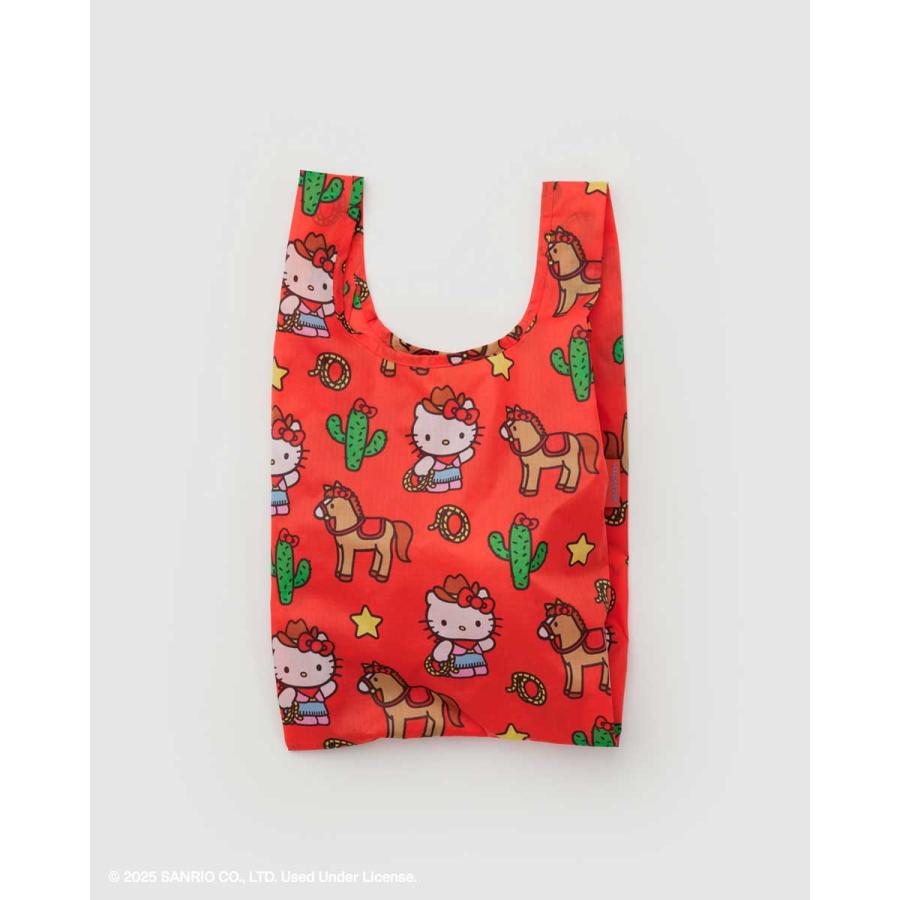 エコバッグ BAGGU バグゥ 2025FW ベビーバグゥ バグー サンリオ 収納ポーチ サンリオグッズ バグー 正規品 Hello Kitty Western ハローキティ ウエスタン | BAGGU | 02