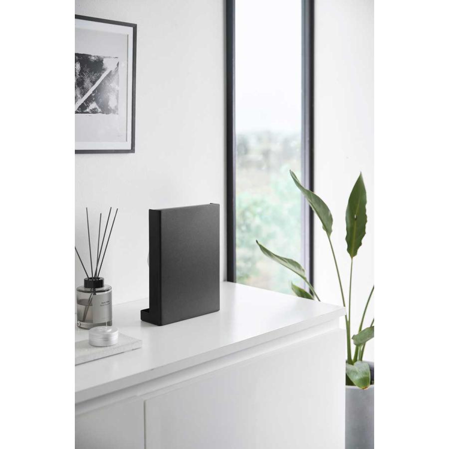 キーフック tower タワー 目隠しキーフックスタンド 2段 2段式 大量 大容量 キーボックス キーケース 山崎実業 正規品 10341 ブラック | tower | 02