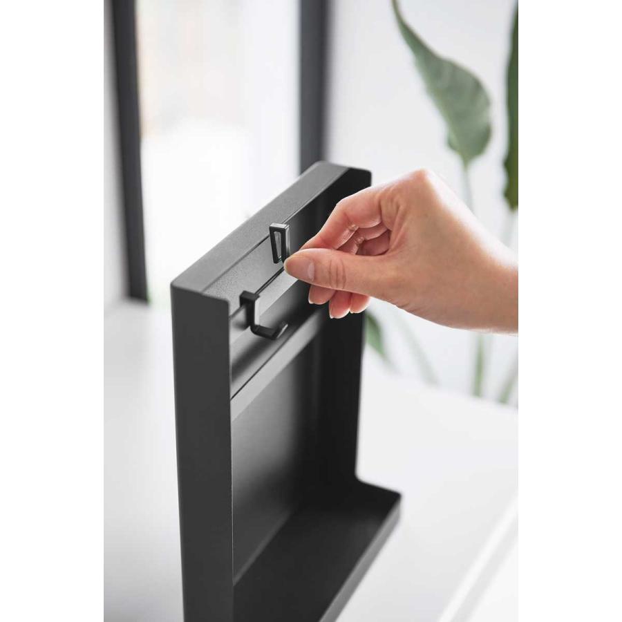 キーフック tower タワー 目隠しキーフックスタンド 2段 2段式 大量 大容量 キーボックス キーケース 山崎実業 正規品 10341 ブラック | tower | 07