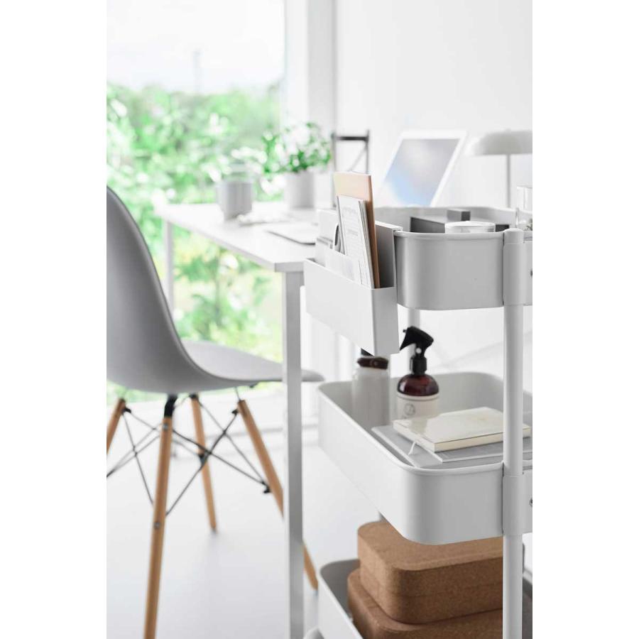 小物入れ tower タワー 引っ掛け収納ホルダー ファイルボックス 収納ボックス 収納ケース 山崎実業 正規品 10385 ホワイト | tower | 06