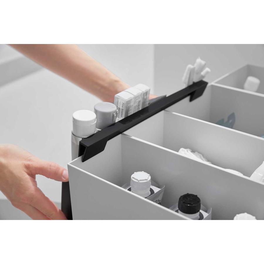 小物入れ tower タワー 引っ掛け収納ホルダー ファイルボックス 収納ボックス 収納ケース 山崎実業 正規品 10386 ブラック | tower | 04