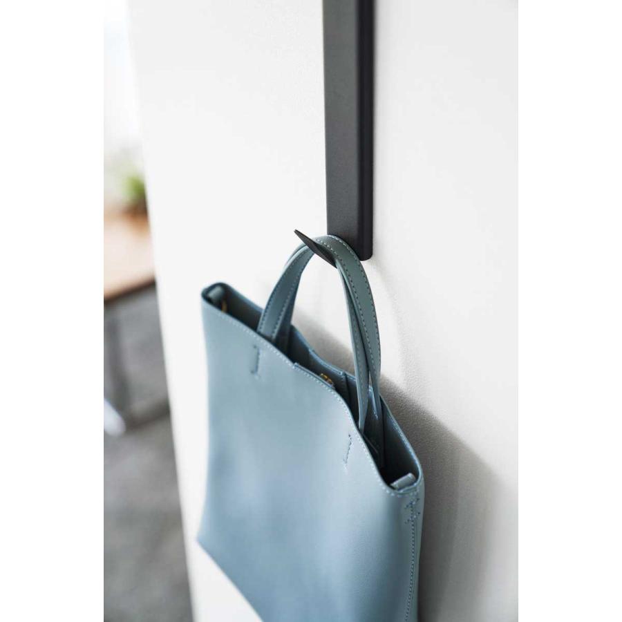 コートハンガー tower タワー 壁付けコートハンガー 壁掛けハンガー コートフック コート掛け 山崎実業 正規品 10408 ブラック | tower | 07