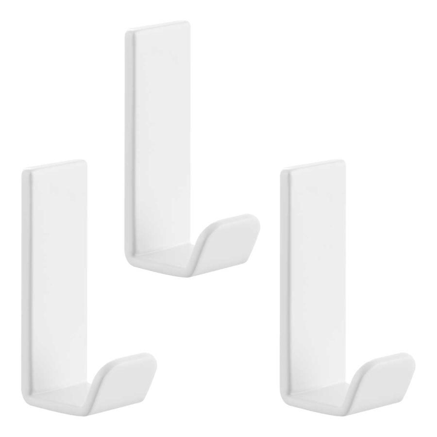 収納フック tower タワー マグネットハンガーフック S 3個組 強力マグネットフック スチール製 山崎実業 正規品 10233 ホワイト | tower | 01