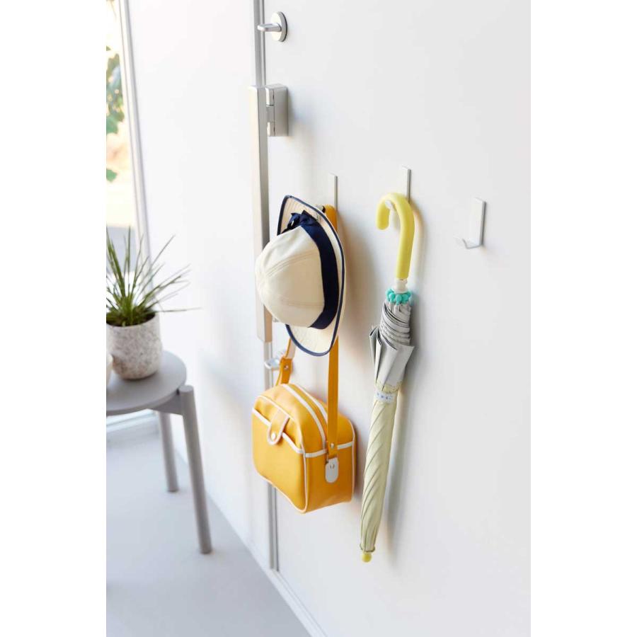 収納フック tower タワー マグネットハンガーフック S 3個組 強力マグネットフック スチール製 山崎実業 正規品 10233 ホワイト | tower | 07