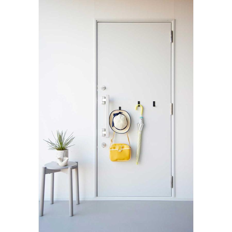 収納フック tower タワー マグネットハンガーフック S 3個組 強力マグネットフック スチール製 山崎実業 正規品 10234 ブラック | tower | 06