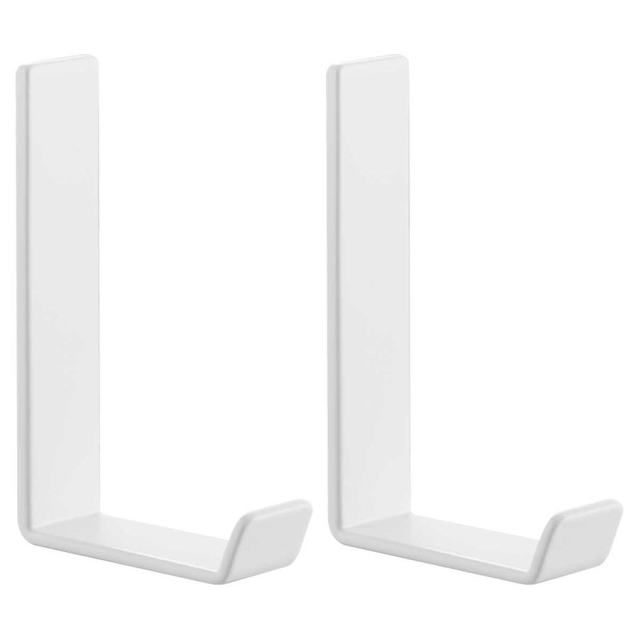 収納フック tower タワー マグネットハンガーフック L 2個組 強力マグネットフック スチール製 山崎実業 正規品 10235 ホワイト | tower | 01