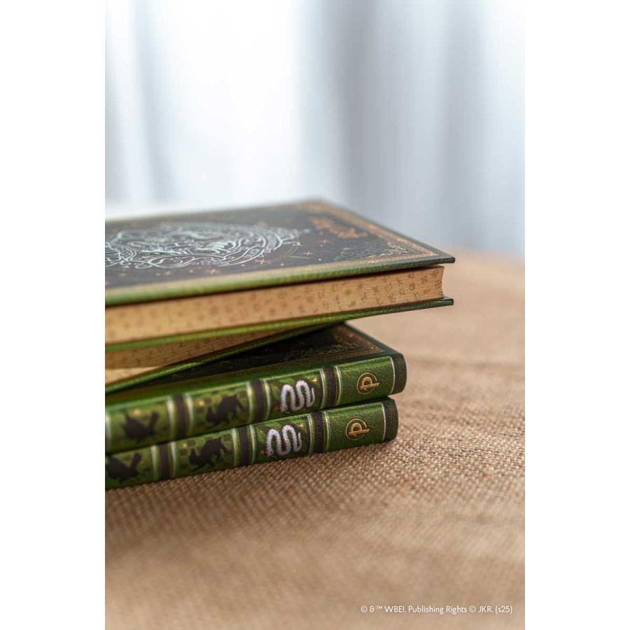 ノートブック paperblanks ペーパーブランクス MIDI ハードカバー 罫線 ハリーポッター コレクション スリザリン ノート | paperblanks | 02