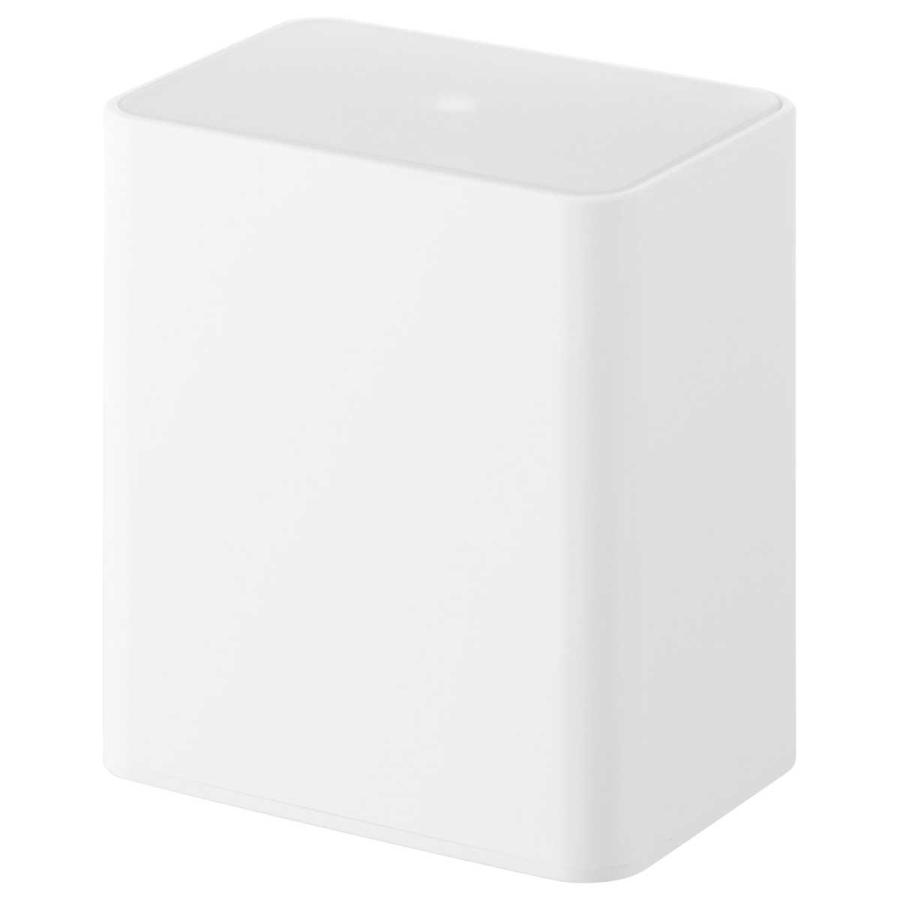 綿棒ケース tower タワー ポップアップ式綿棒ケース 仕切り付き ケア用品 ケア用品 山崎実業 正規品 10284 ホワイト | tower | 01