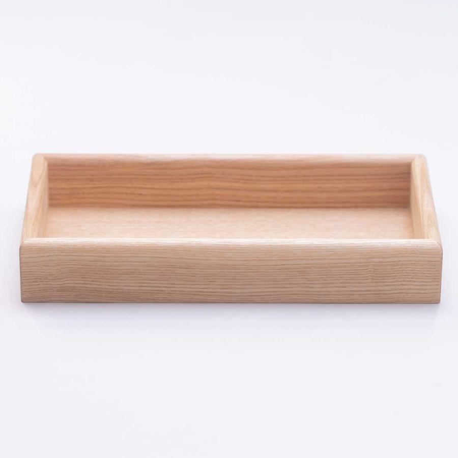 木箱 100percent HAKO - Small 高級 小物入れ 浅型 手作り 日本製 100％ 100パーセント タモ材 | 100percent