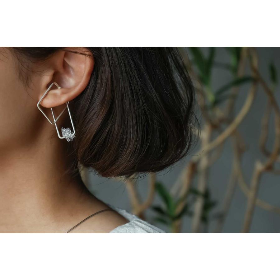 手作りアクセサリー a.depeche sui earcuff square 古代金 真鍮 ハンドメイド アデペシュ ゴールド |  | 02