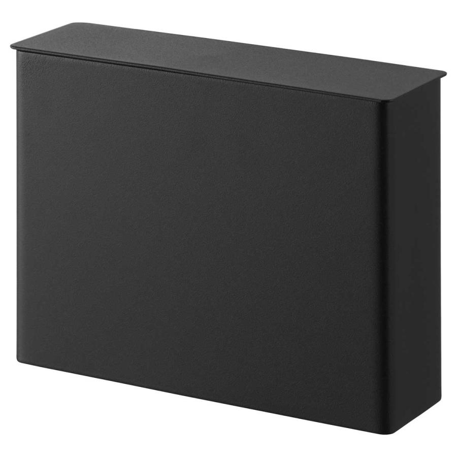 tower タワー マグネットコーヒーペーパーフィルターケース 扇形 円すい形フィルター対応 コーヒーフィルターホルダー 山崎実業 正規品 10331 ブラック | tower | 01