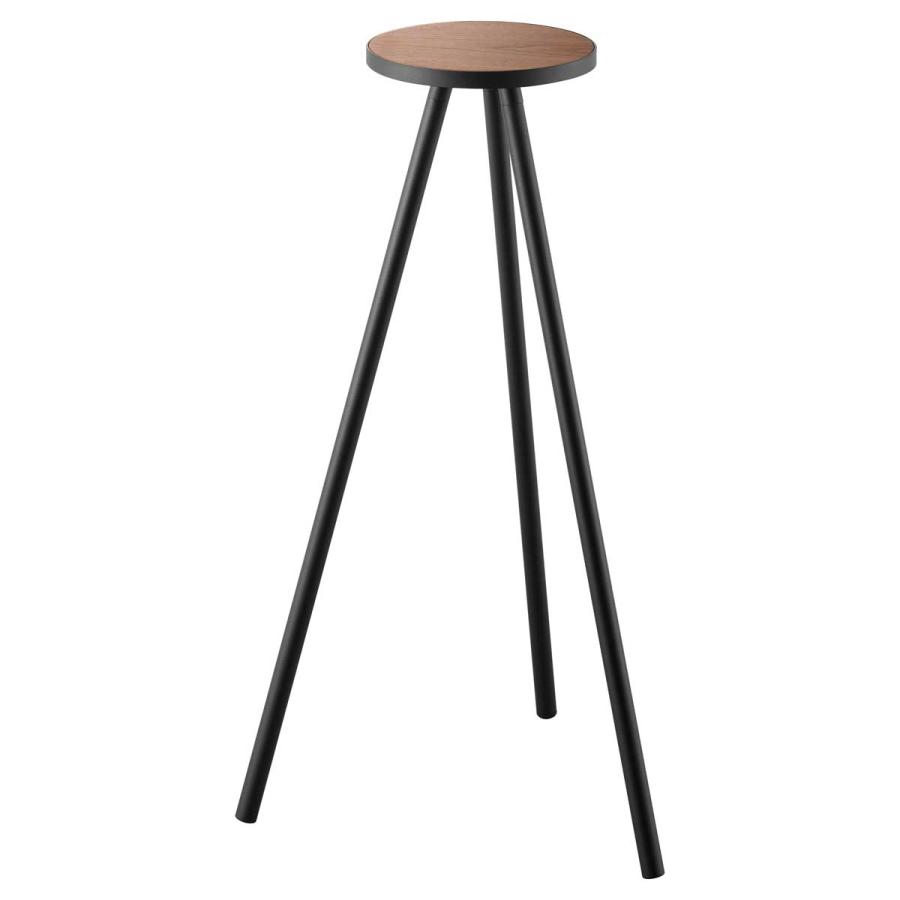 サイドテーブル tower タワー ちょこっとハイテーブル ハイテーブル ミニテーブル コーヒーテーブル ナイトテーブル 山崎実業 正規品 10477 ブラック | tower | 01