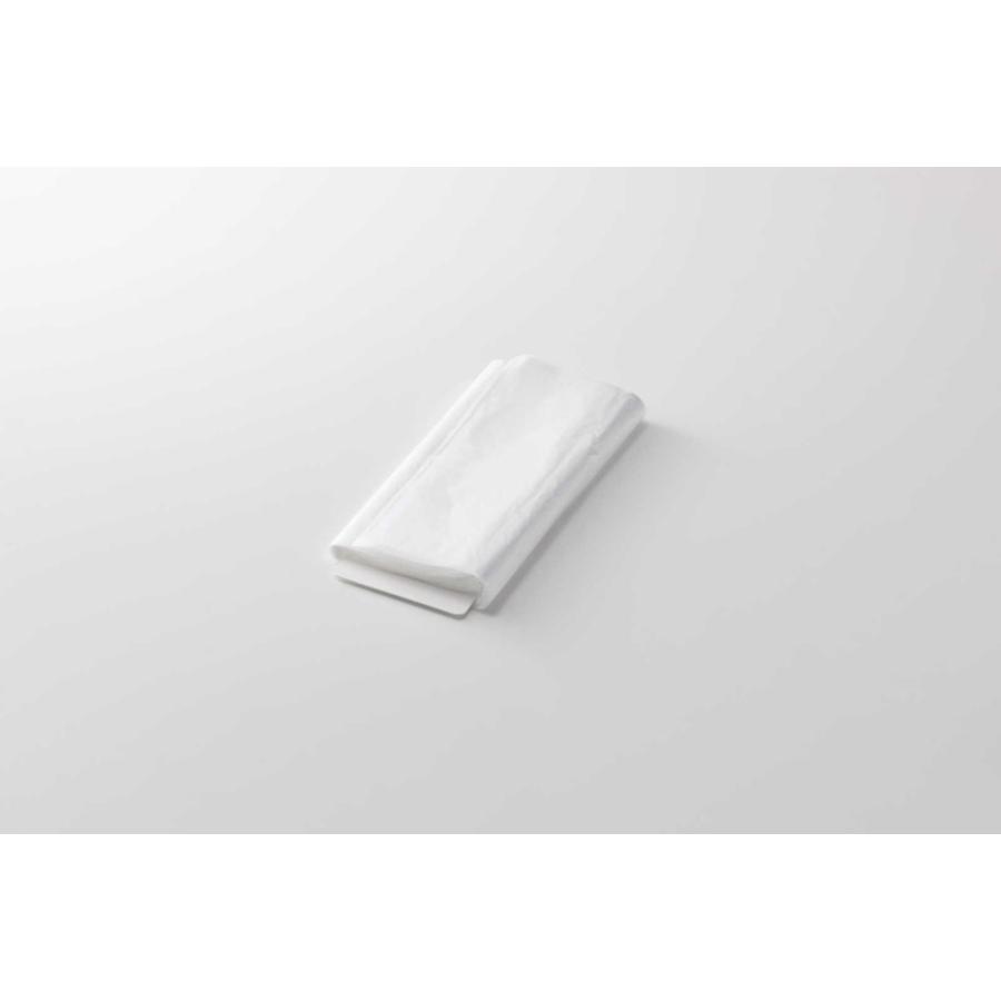 ポリ袋ストッカー tower タワー 戸棚下ポリ袋収納ホルダー スリム M 引っ掛け 吊り下げ戸棚下 ポリ袋収納ケース 山崎実業 正規品 10250 ホワイト | tower | 07