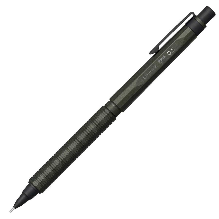 シャーペン ぺんてる オレンズネロ 限定セット 替芯ケース クリックイレーザー シャープペン シャープペンシル Pentel 0.5mm グリーンブラック | ぺんてる | 03