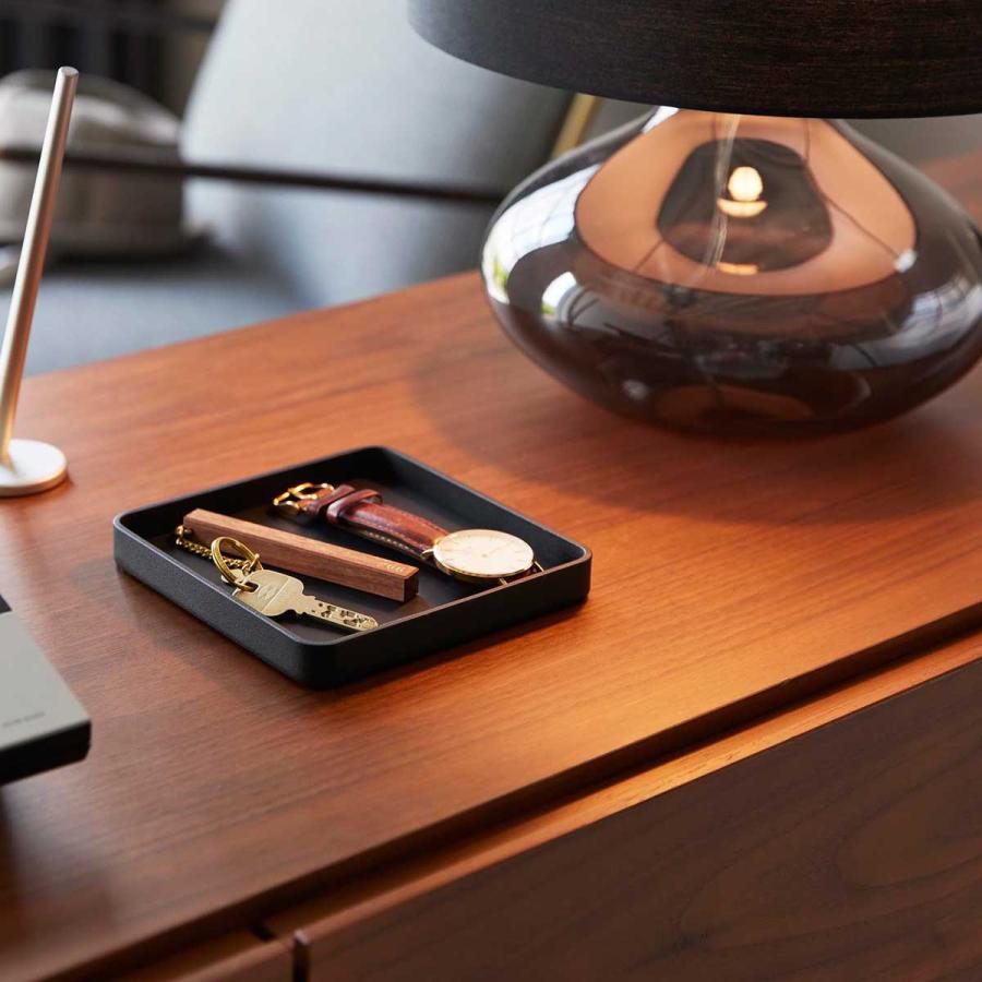 アクセサリー収納 tower タワー キー＆ジュエリートレー 卓上トレイ ジュエリー収納 山崎実業 正規品 10588 ブラック | tower