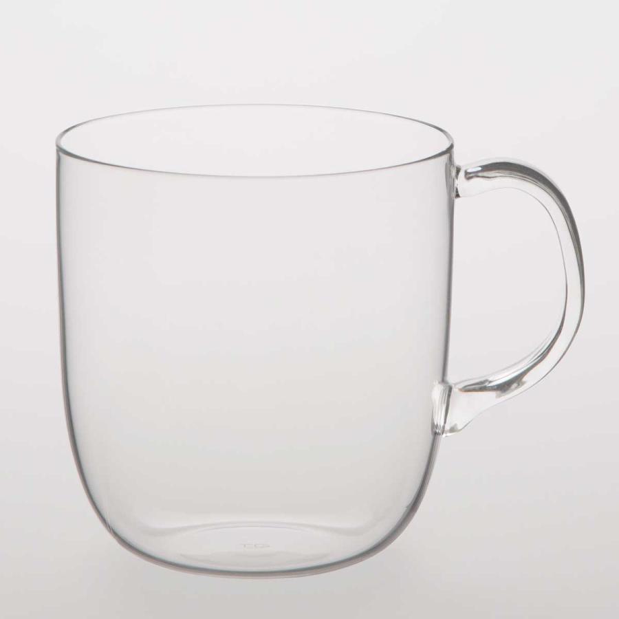 マグカップ TG 深澤直人 Heat-resistant Glass Mug 470ml Simplicity 上質な生活 コーヒーカップ ティージー クリア | 