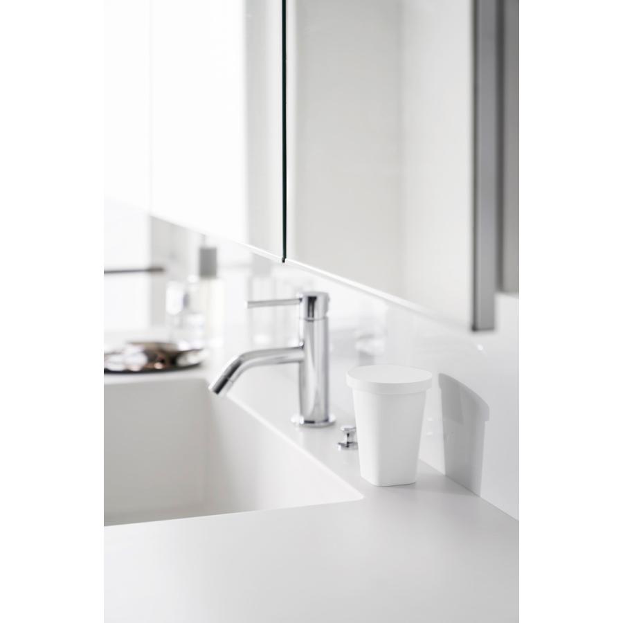 タンブラー tower タワー タンブラー＆スタンキャップ BPAフリー 歯磨き 歯ブラシ グラス コップ 山崎実業 正規品 10817 ホワイト | tower | 03